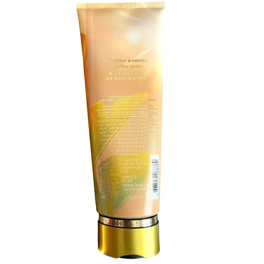 Victoria's Secret Bare Vanilla Sol Lotion, 8oz